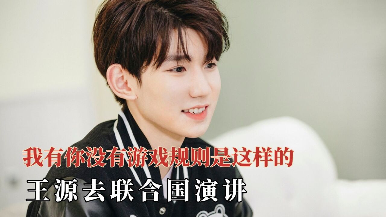 我有你没有游戏规则原来是这样，王源去联合国演讲，张真源独生子_高清1080P在线观看平台_腾讯视频