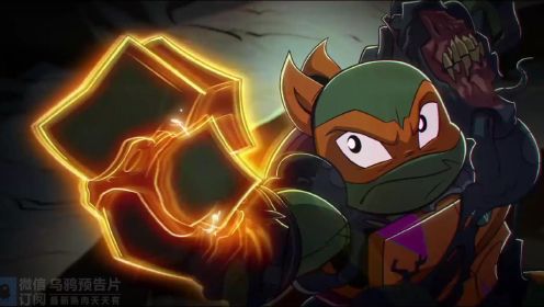 2022Netflix动画电影《忍者神龟：崛起》首曝预告，燃！