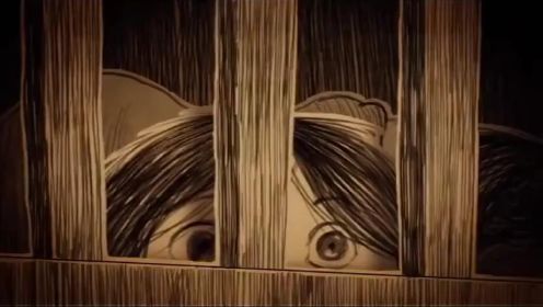 泰国公益动画短片《家暴就是孩子的恐怖片》，以小孩的第一视角