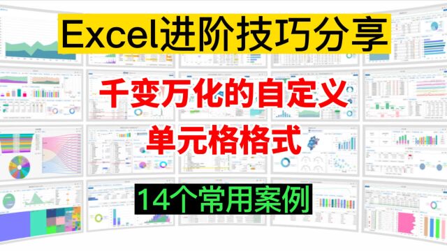 自定义单元格格式,设置方法简单,实用性却很高