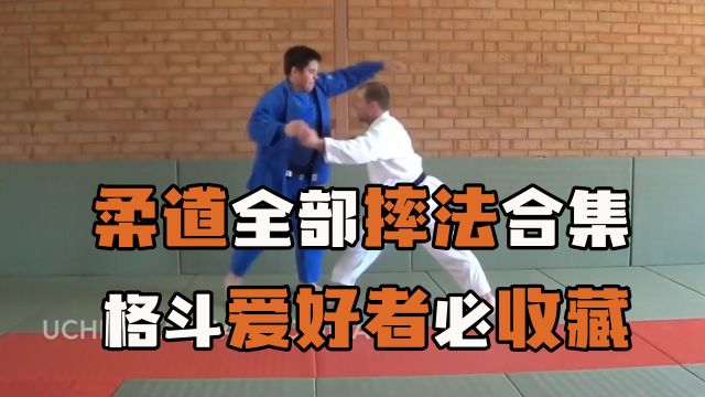 120秒看完柔道全部投技!能学会三分之一就是格斗高手