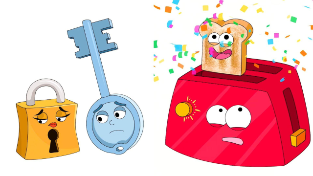 神奇橡皮擦:原来面包机才是钥匙的最爱!