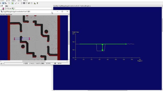 康耐视visionpro3D高度计算