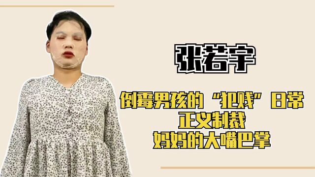 张若宇:倒霉男孩的“犯贱”日常,正义制裁,妈妈的大嘴巴掌