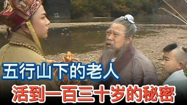 西游记里五行山下的老人为何能活130岁?其中的秘密很少有人知道