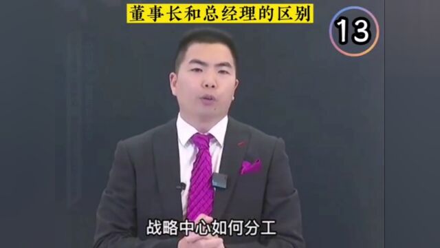 董事长和总经理的区别?您公司的组织架构和每个部门的岗位职责都有细化嘛?一家公司完整的组织架构分为四大区域,最上方的区域,这是一家公司的顶...