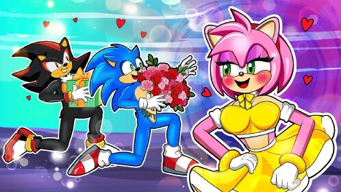 索尼克动画:索尼克和暗影的雪地之旅,有趣的对决挑战赛!