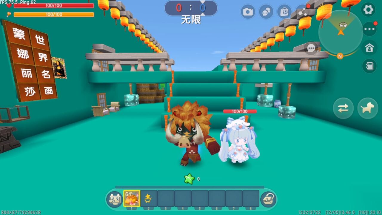 迷你世界：半仙多米单挑野人躲猫猫，半仙让多米佩服的五体投地_腾讯视频