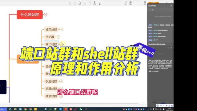 端口站群和shell站群原理和作用分析