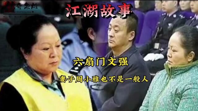 江湖纪实六扇门文强妻子周小雅也不是一般人#真实事件 #人物故事 #社会百态 #真实案件记录 #江湖故事