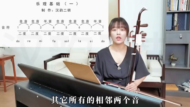 汉韵二胡教学,乐理基础(一)音与节拍