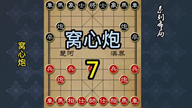 实用象棋布局,窝心炮