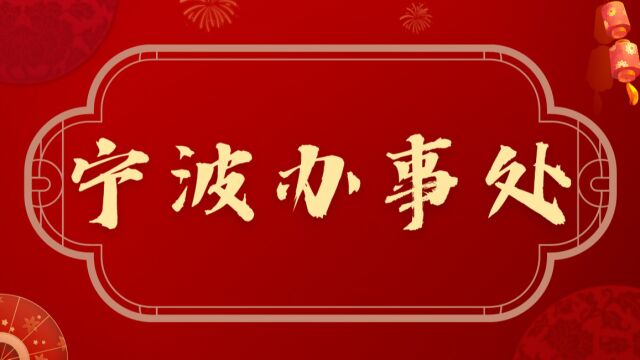 宁波办事处新年祝福视频