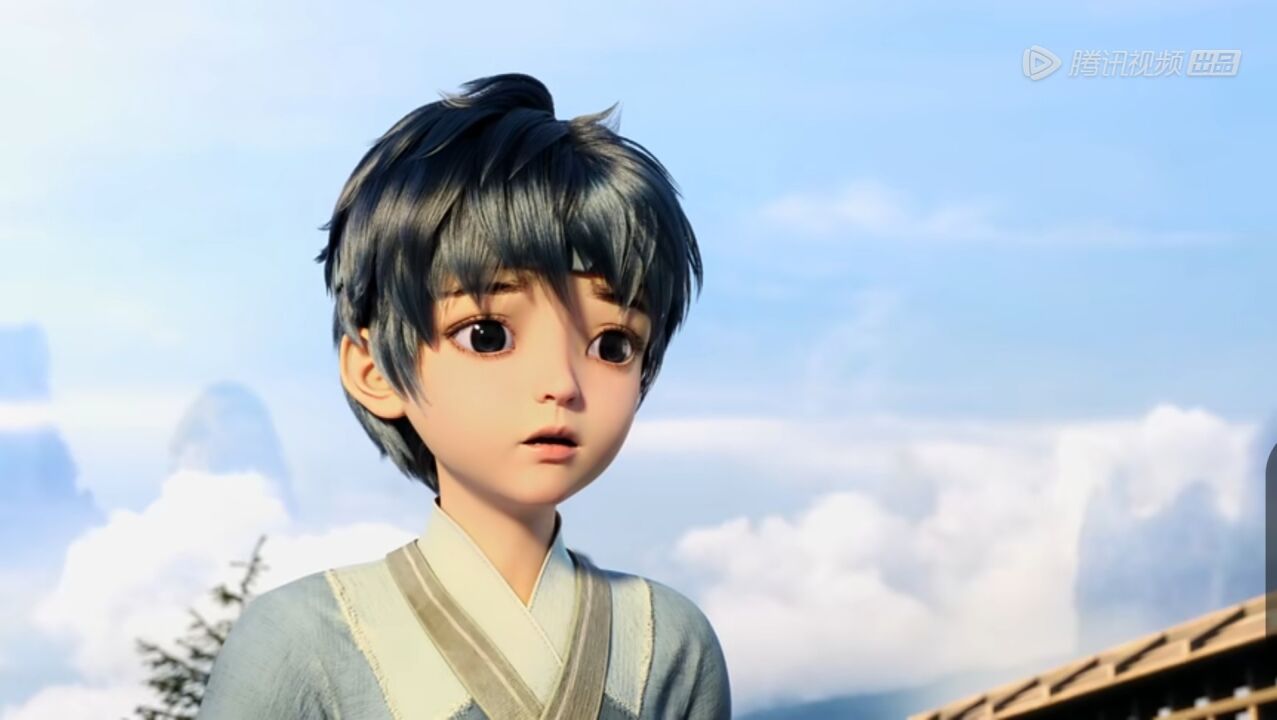 《诛仙》还是小时候的张小凡可爱,呆萌呆萌的.