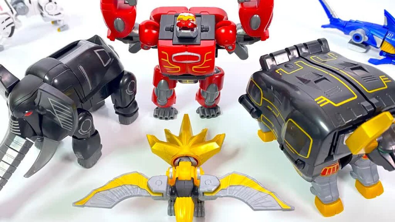 百兽战队 smp 牙吠骑士 拼装模型