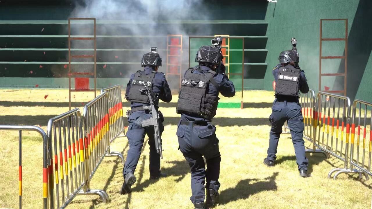 直击广州特警开训现场!开展攀登索降实战狙击街面处突等训练