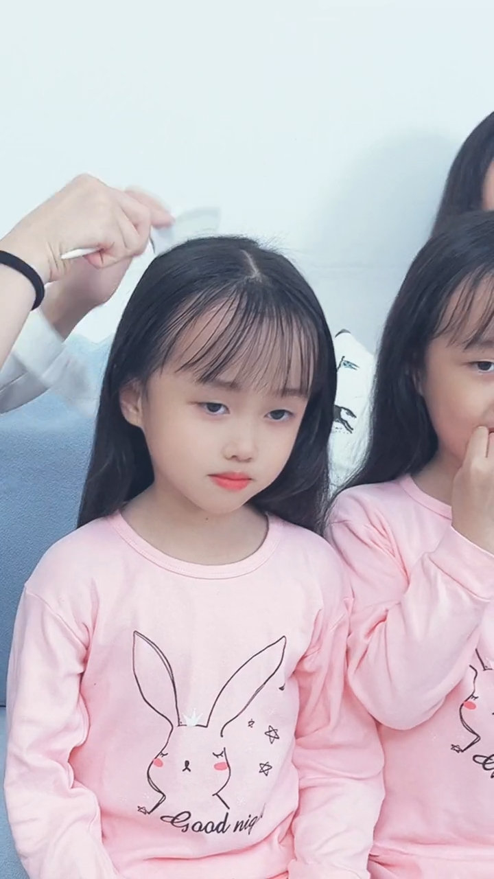 我也有三个我觉得很漂亮的女孩 #全网都在晒女儿 #三胞胎真善美