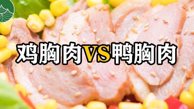 鸡胸肉VS鸭胸肉