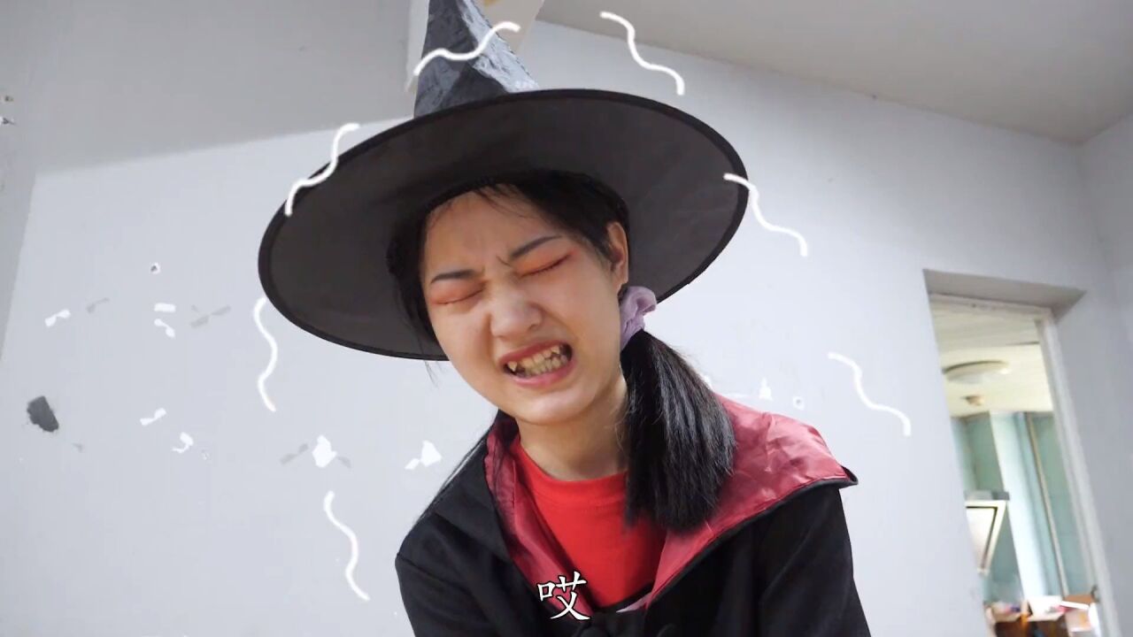 魔仙夏小小：黑衣人破除封印亮出金刚狼爪，被小小一锤砸飞，真弱_高清1080P在线观看平台_腾讯视频