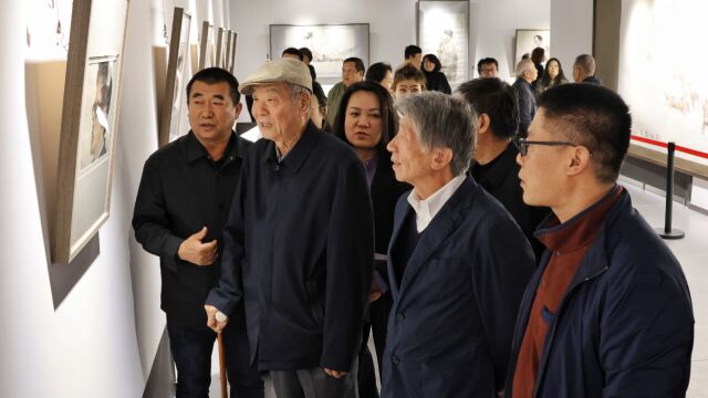 “明月出天山——龚建新中国画作品成就展”开幕