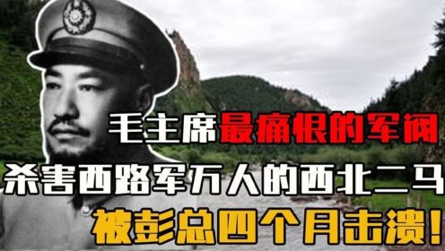 西北二马到底有多嚣张？称霸86年无人敢惹，最终被彭老总一举全歼