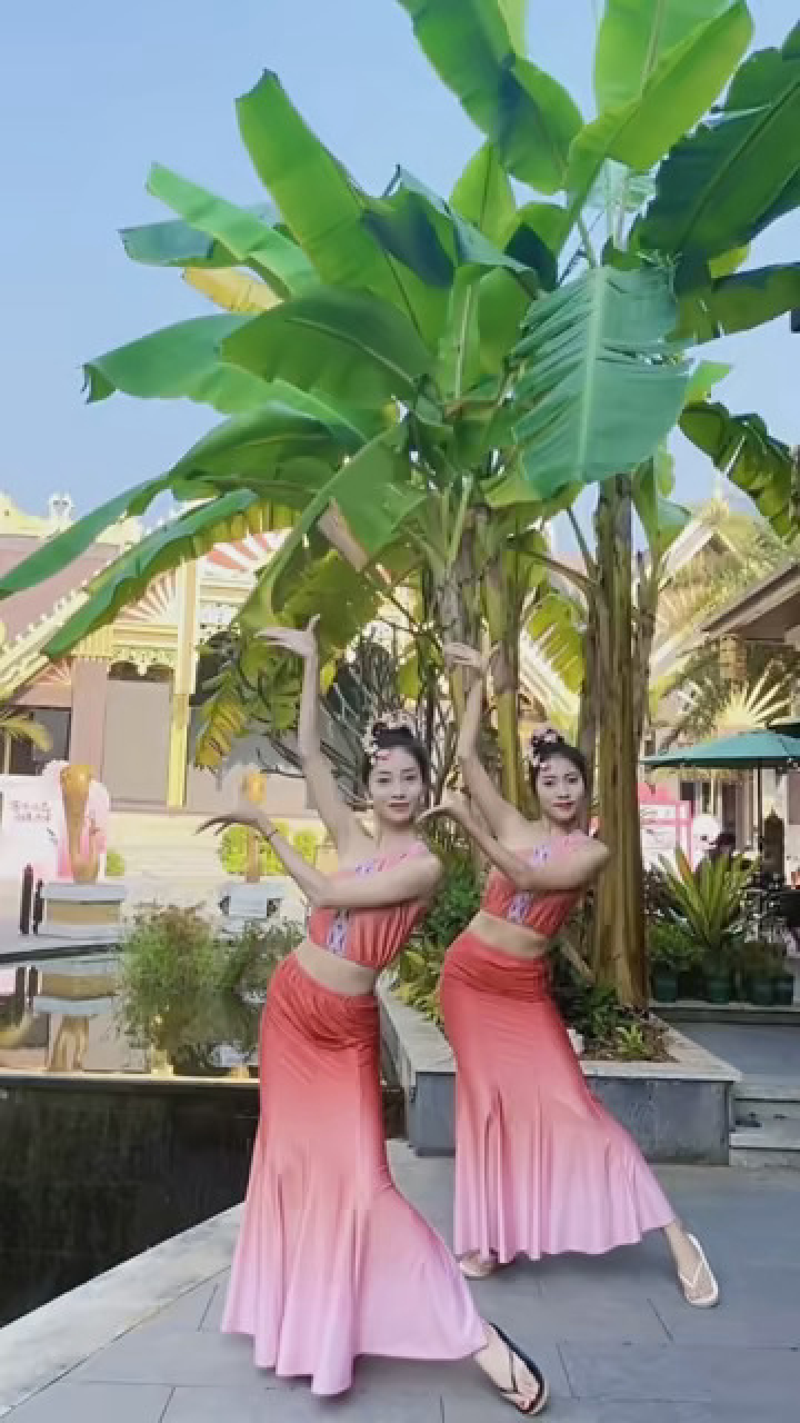 漂亮的傣族姑娘 #傣族服装 #傣族美女 #傣族舞蹈