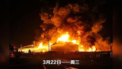 美国德州化工厂发生大规模爆炸和火灾，造成一人受伤！