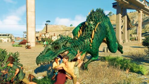 侏罗纪世界：暴虐棘龙来了，游客再也不退票