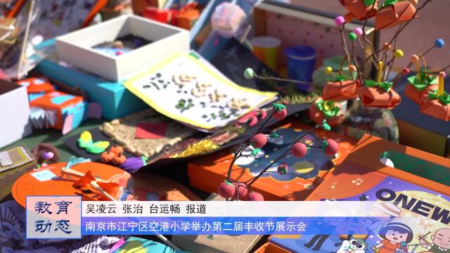 江宁区空港小学举办第二届丰收节展示会活动