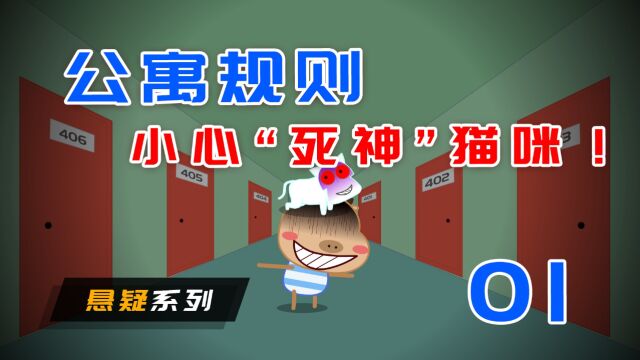 遵守朋友公寓的规则,为了救他,我没有躲过“死神”猫咪(1)