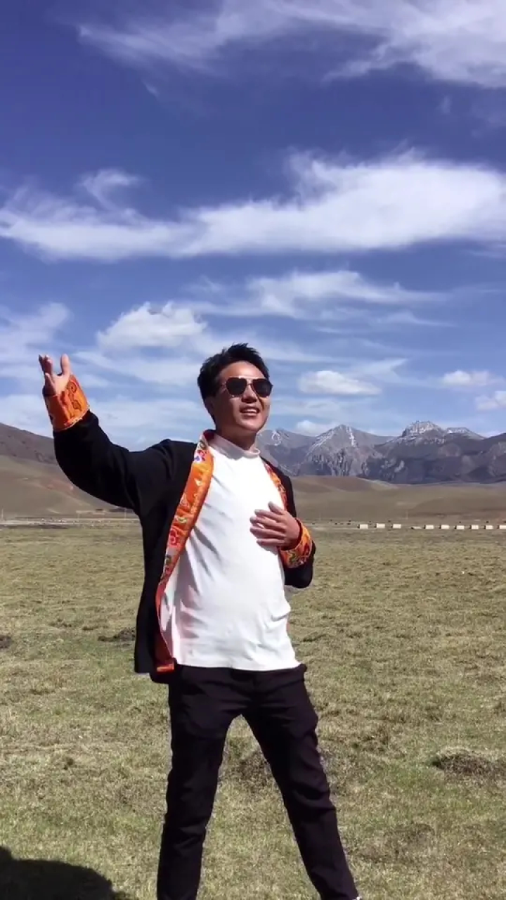 心绳,从草原深处捧起#圣洁的心绳 #天籁之音 #大山里的风景 #扎西彭措