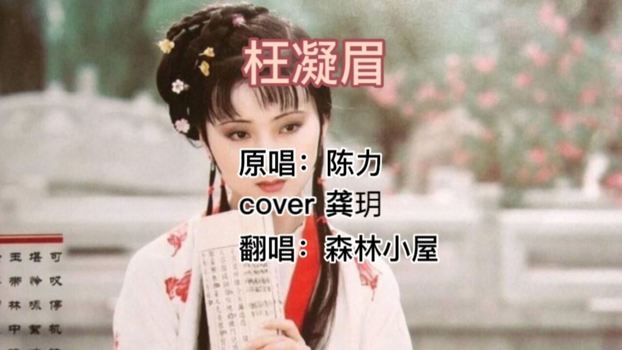歌曲《枉凝眉》原唱:陈力 cover龚玥 翻唱:森林小屋
