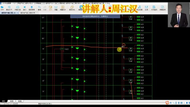 (1)电气竖向干线系统图讲解