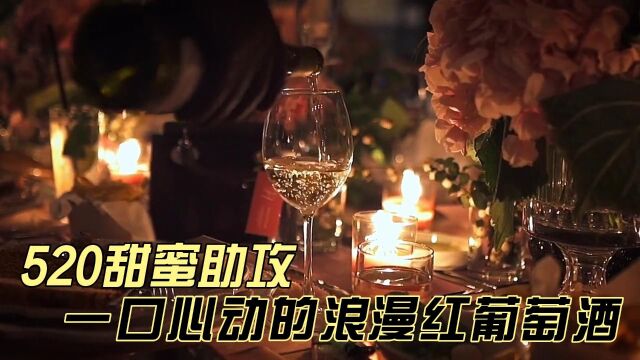 520甜蜜助攻 | 一口心动的浪漫红葡萄酒