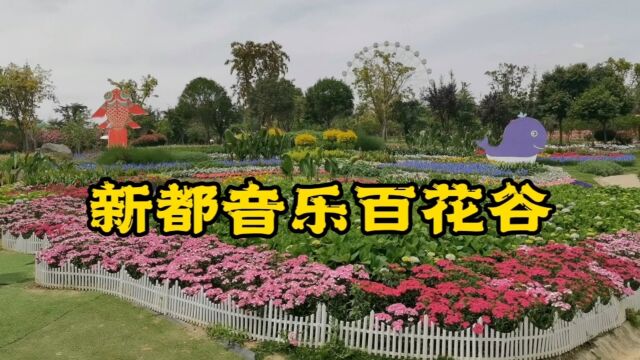 新都音乐百花谷,在成都市新都区五龙山叠秀路,成人票45元