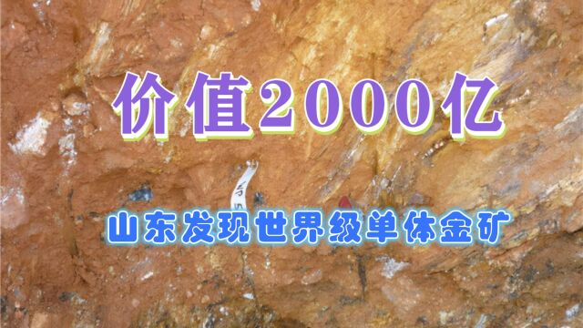 发财了!山东新发现世界级巨型单体金矿床,累计580吨,该开采吗