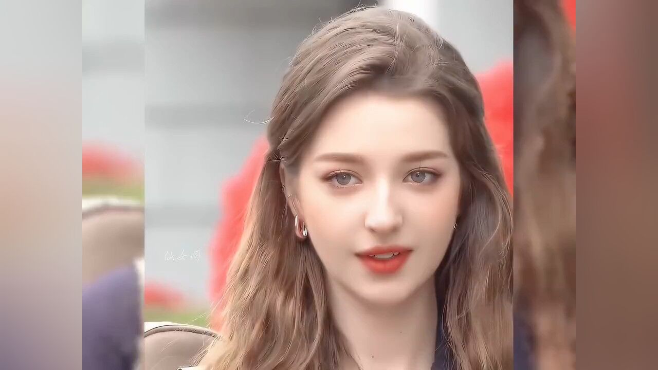 符合东西方审美的神颜,俄罗斯模特angelina danilova,笑起来心都甜化