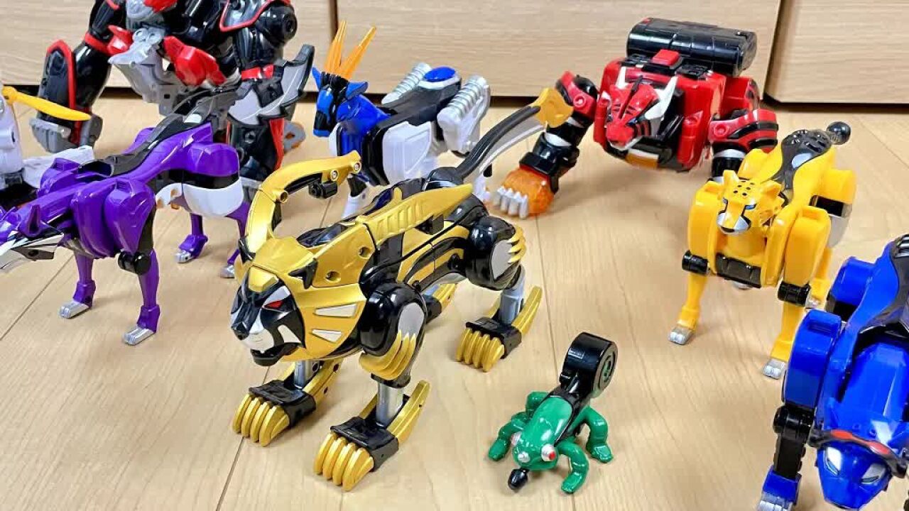 兽拳战队 dx 双机大合体