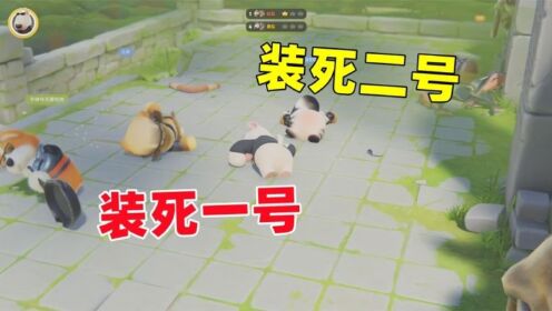 猛兽派对:装死遇见同样装死的,太搞笑了!_高清1080P在线观看平台_腾讯视频