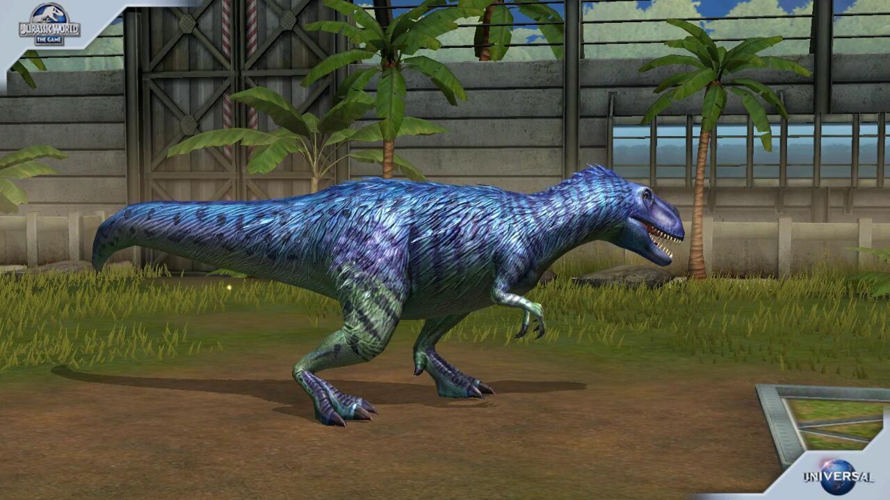 大海解说侏罗纪世界国际服:30级华丽羽暴龙,大战超魁纣龙