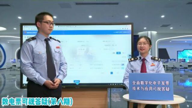 【税收宣传专栏】全面数字化的电子发票技术与应用可视答疑