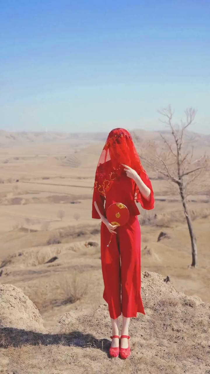 热爱漫无边际,生活自有分寸#陕北风情#村里的姑娘