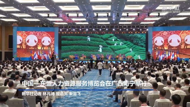 中国—东盟人力资源服务博览会在广西南宁举行