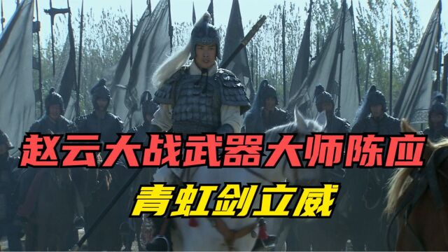 武器大师陈应大战赵云,被彻底打服