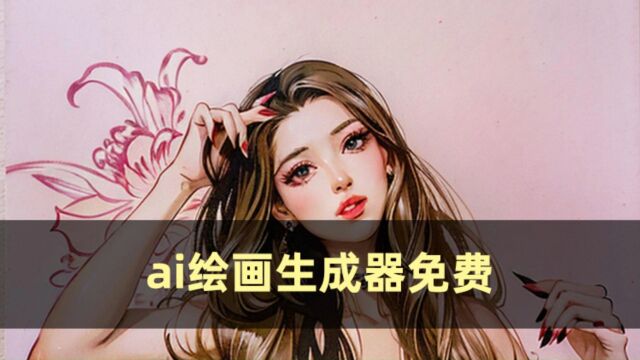 ai绘画生成器免费