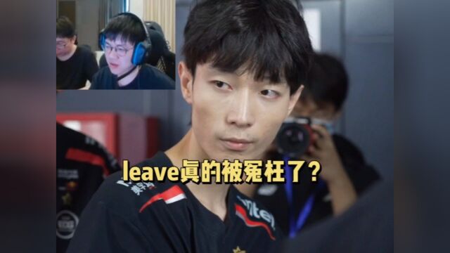 leave真的被冤枉了?涵艺透露leave的事情已经澄清,明年应该会回归赛场!