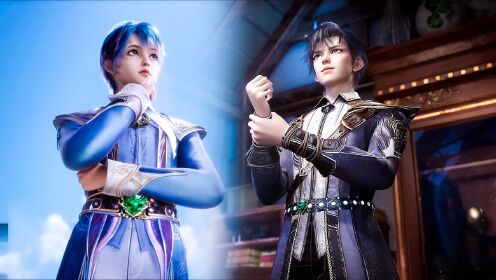 斗罗大陆2绝世唐门：女扮男装唐舞桐约法五章，霍雨浩不服两人掐架，极限斗罗穆恩一旁看戏_高清1080P在线观看平台_腾讯视频
