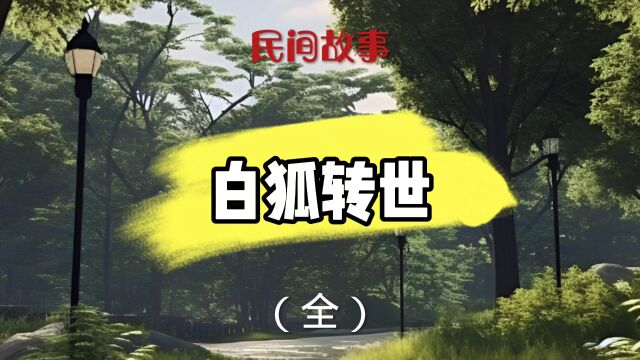 民间故事(白狐转世(全))