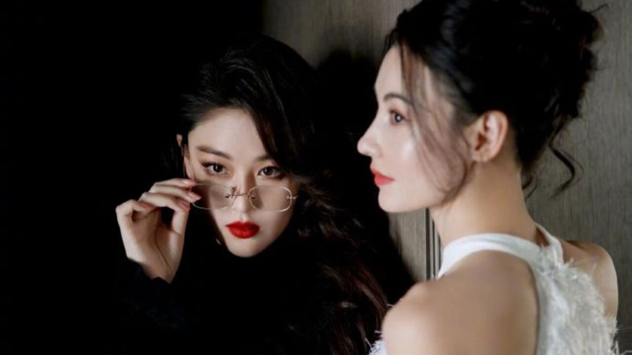 黑白天鹅火辣碰撞!张馨予张柏芝同框照释出,性感妩媚各有千秋