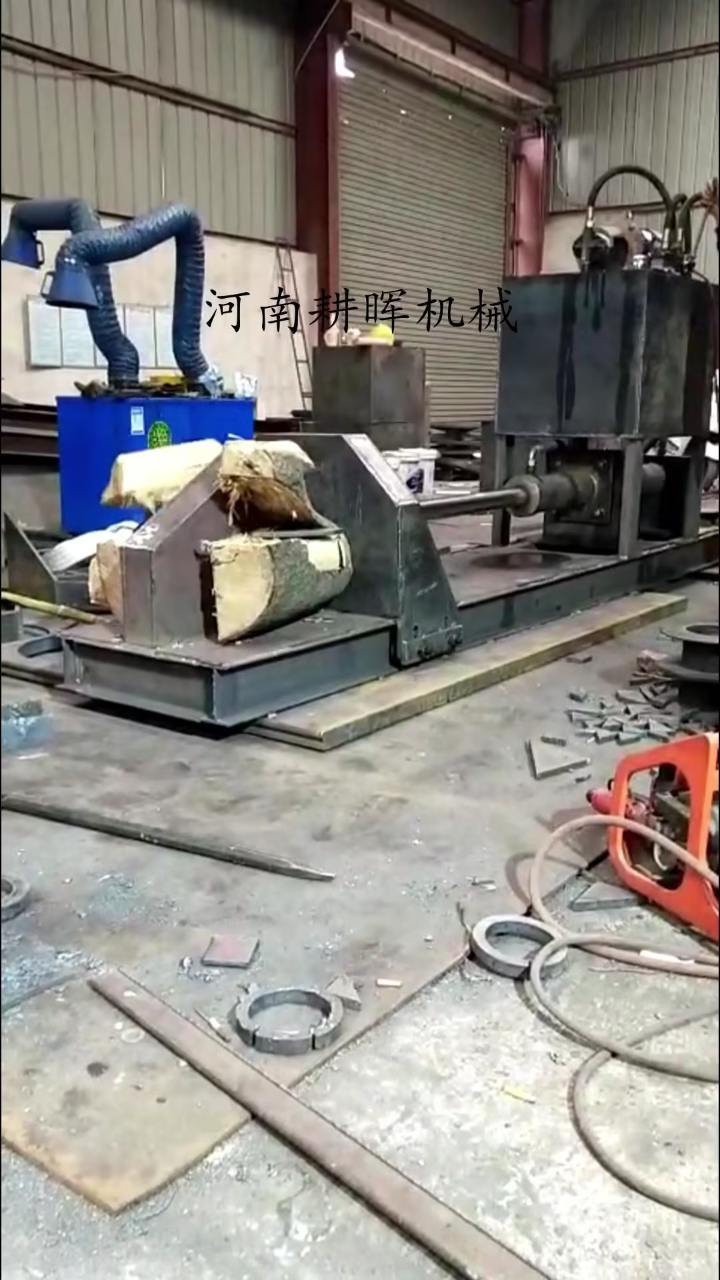 木头劈开机劈木机劈柴机_高清1080P在线观看平台_腾讯视频